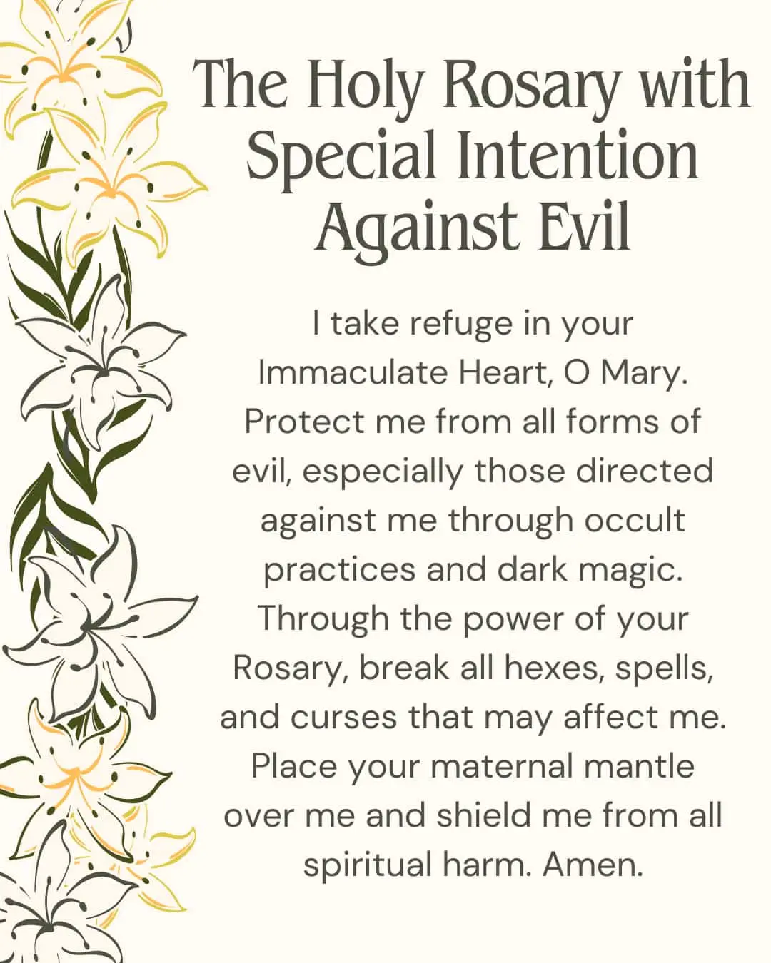 How to protect from black magic