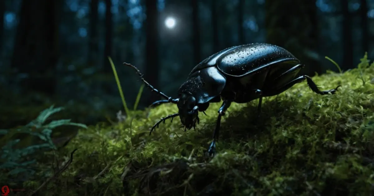 Small black beetle spiritual meaning