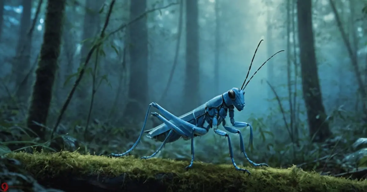 What does it mean when a grasshopper lands on you