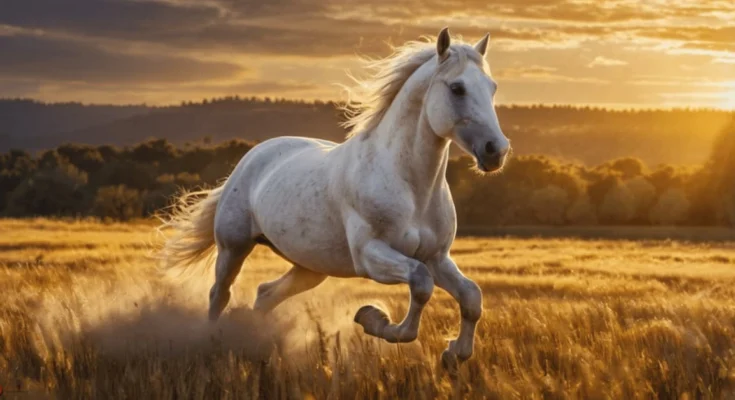 dreaming of a white horse