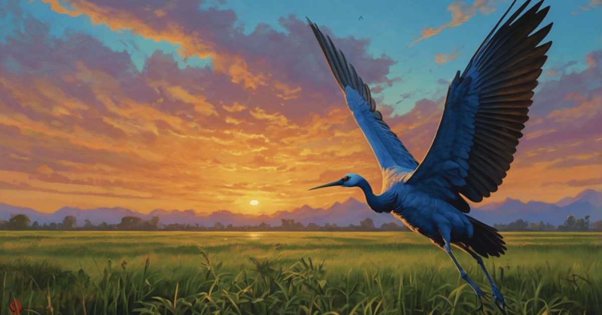 Blue crane spiritual meaning