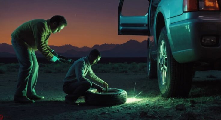 Dream about a flat tire