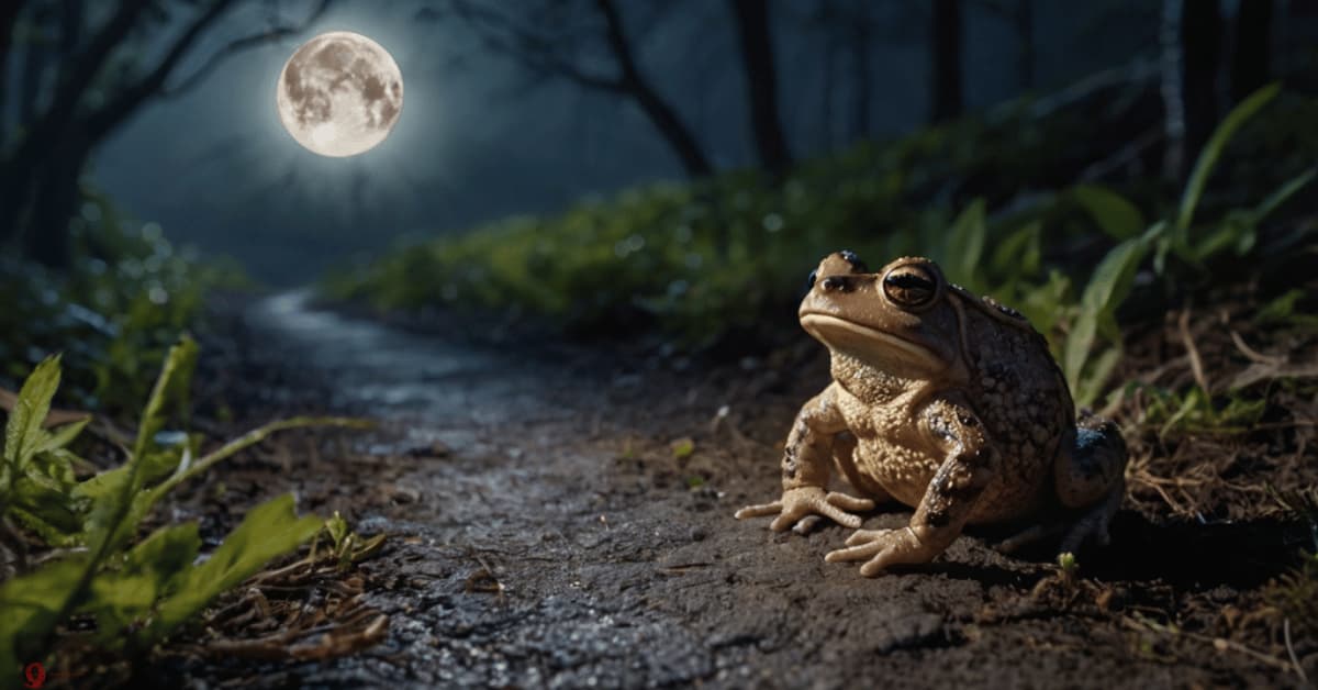 Spiritual meaning of a toad crossing your path