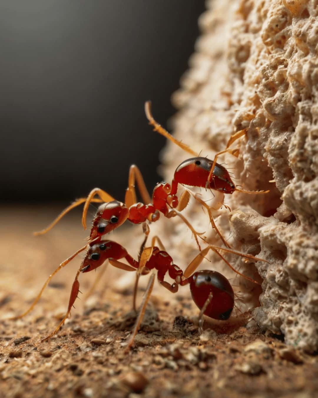 Dream about red ants