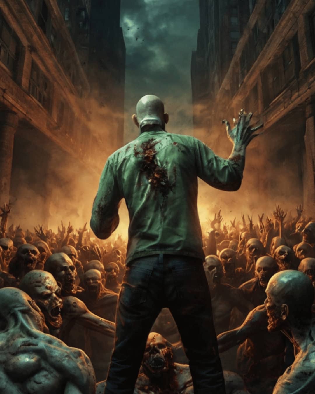 Dream of zombies apocalypse