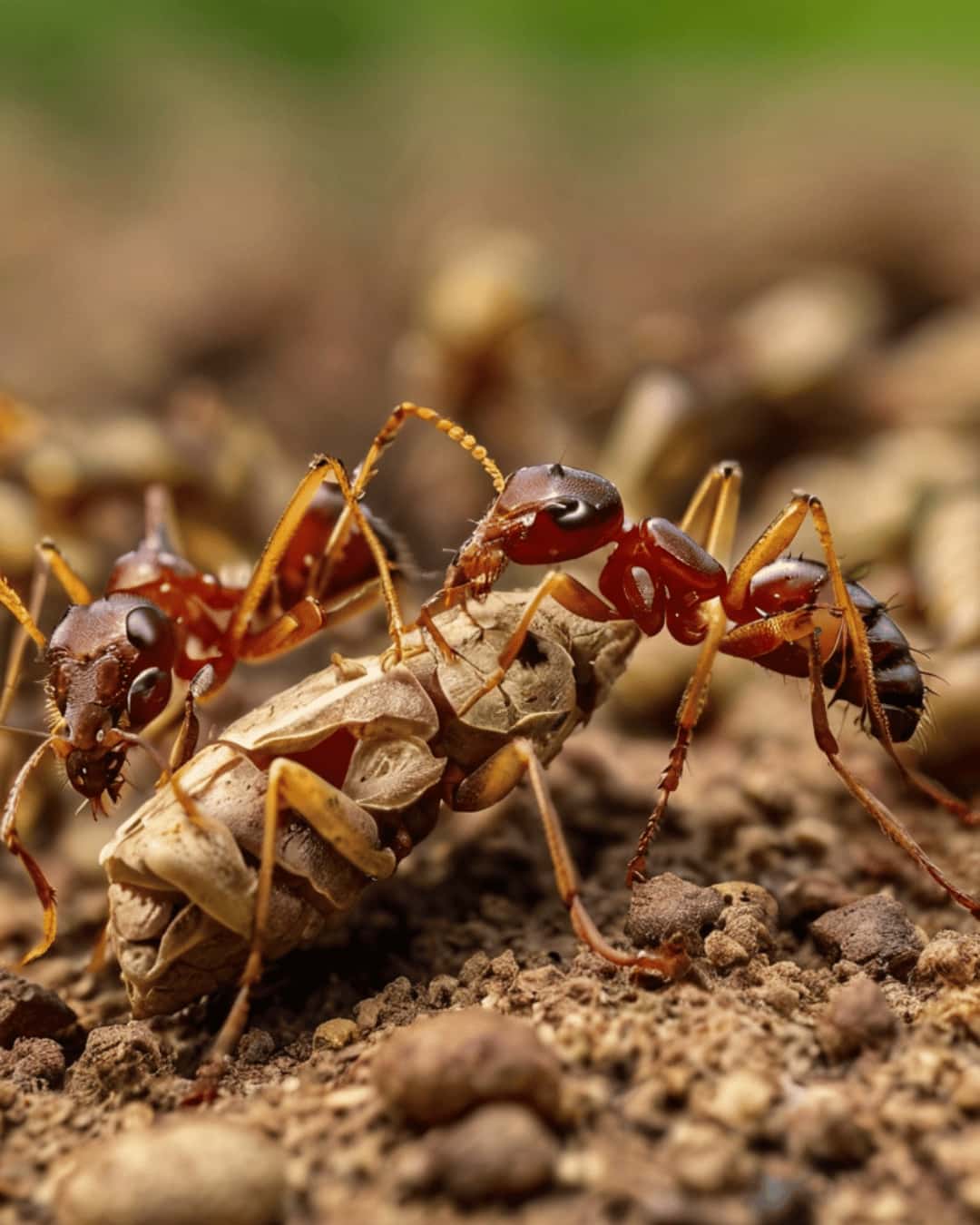 Dreaming about red ants