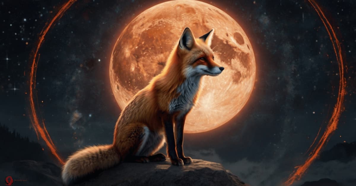 Red fox in dream